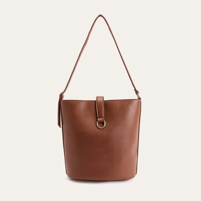 TOKA DETAYLI OMUZ ÇANTASI