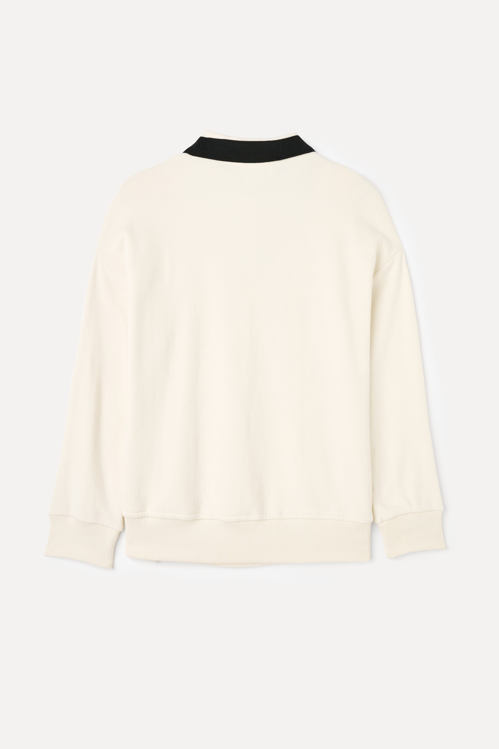 POLO YAKA SWEATSHIRT