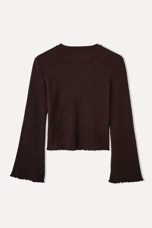 FİTİLLİ BOL KOLLU BLUZ