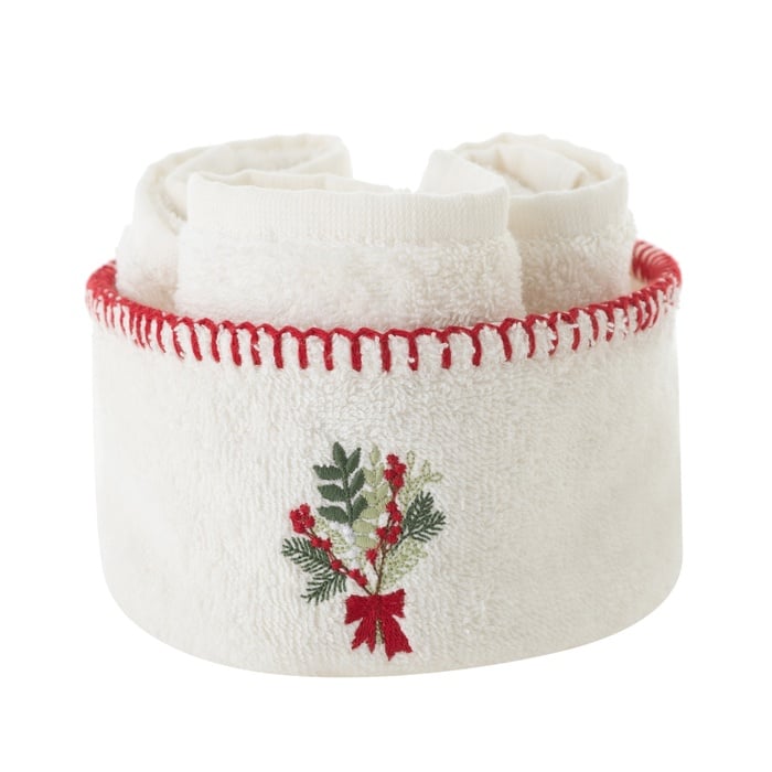 JOY 3'LÜ EL HAVLUSU SETİ EKRU 30X30