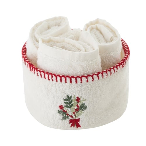 JOY 3'LÜ EL HAVLUSU SETİ EKRU 30X30