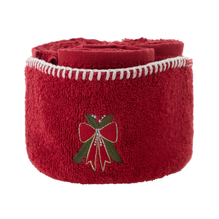 JOY 3'LÜ EL HAVLUSU SETİ KIRMIZI 30X30