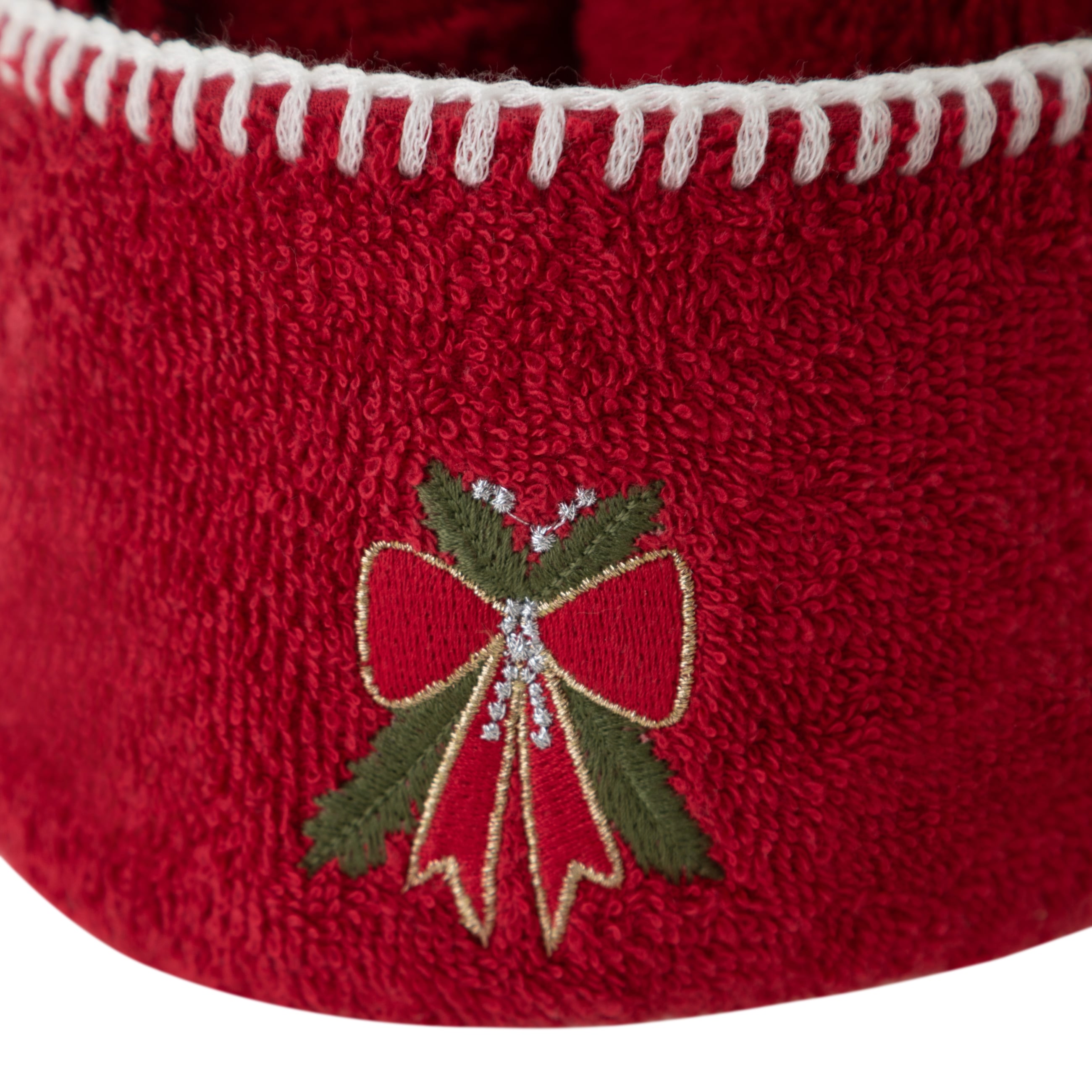 JOY 3'LÜ EL HAVLUSU SETİ KIRMIZI 30X30