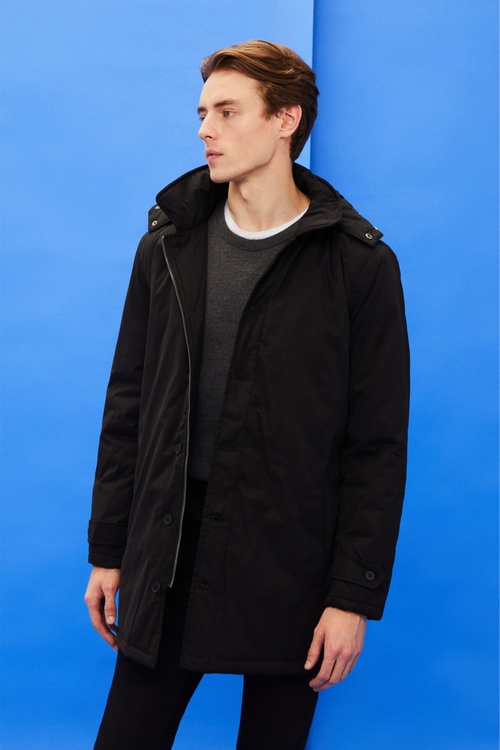  KAPÜŞONLU UZUN PARKA