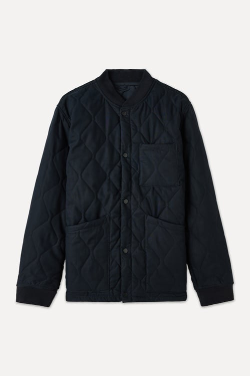 KAPİTONELİ CEPLİ BOMBER CEKET