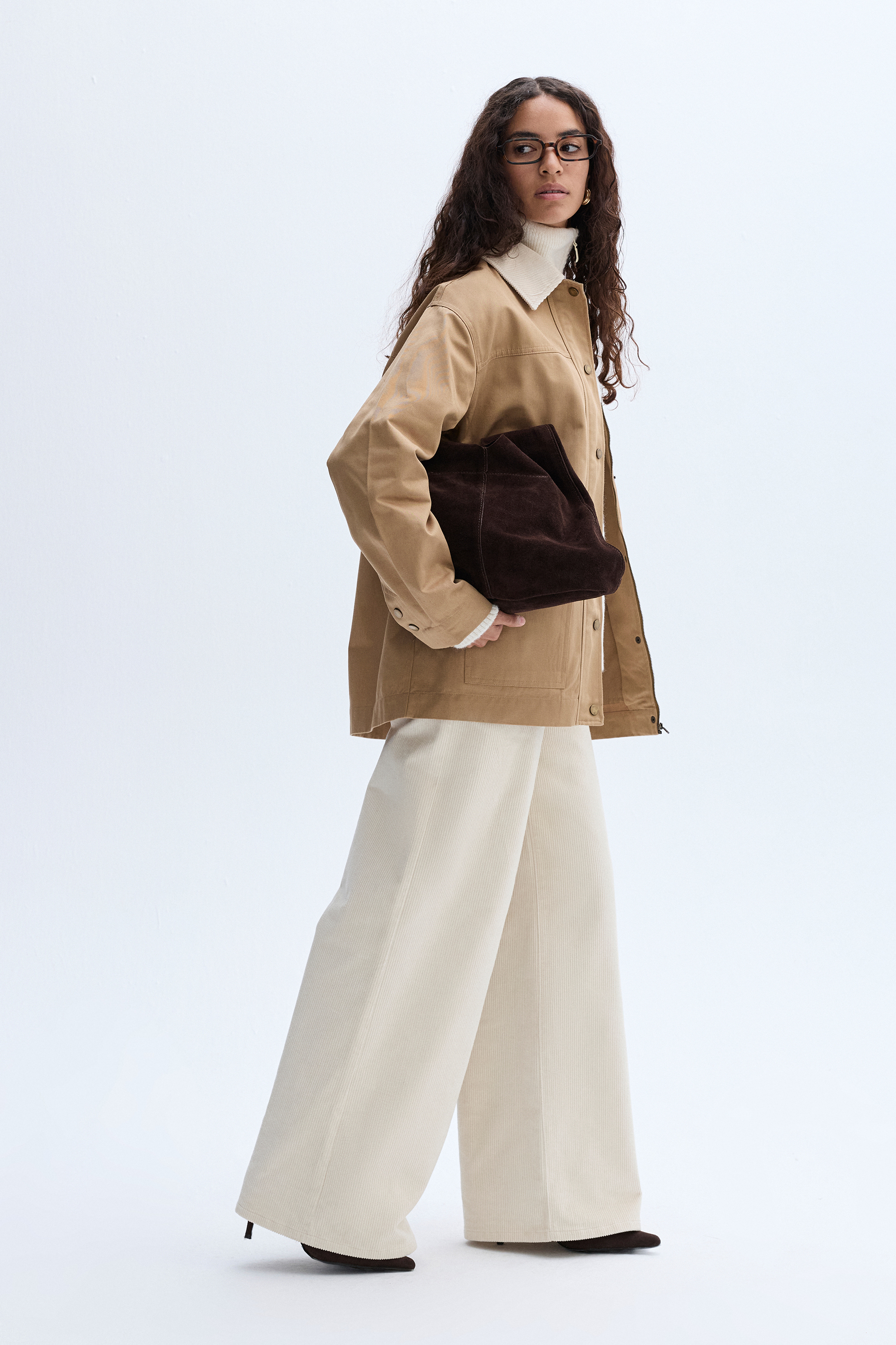 KADİFE YAKA CASUAL CEKET