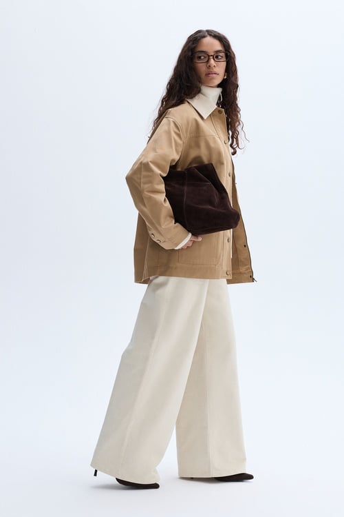 KADİFE YAKA CASUAL CEKET