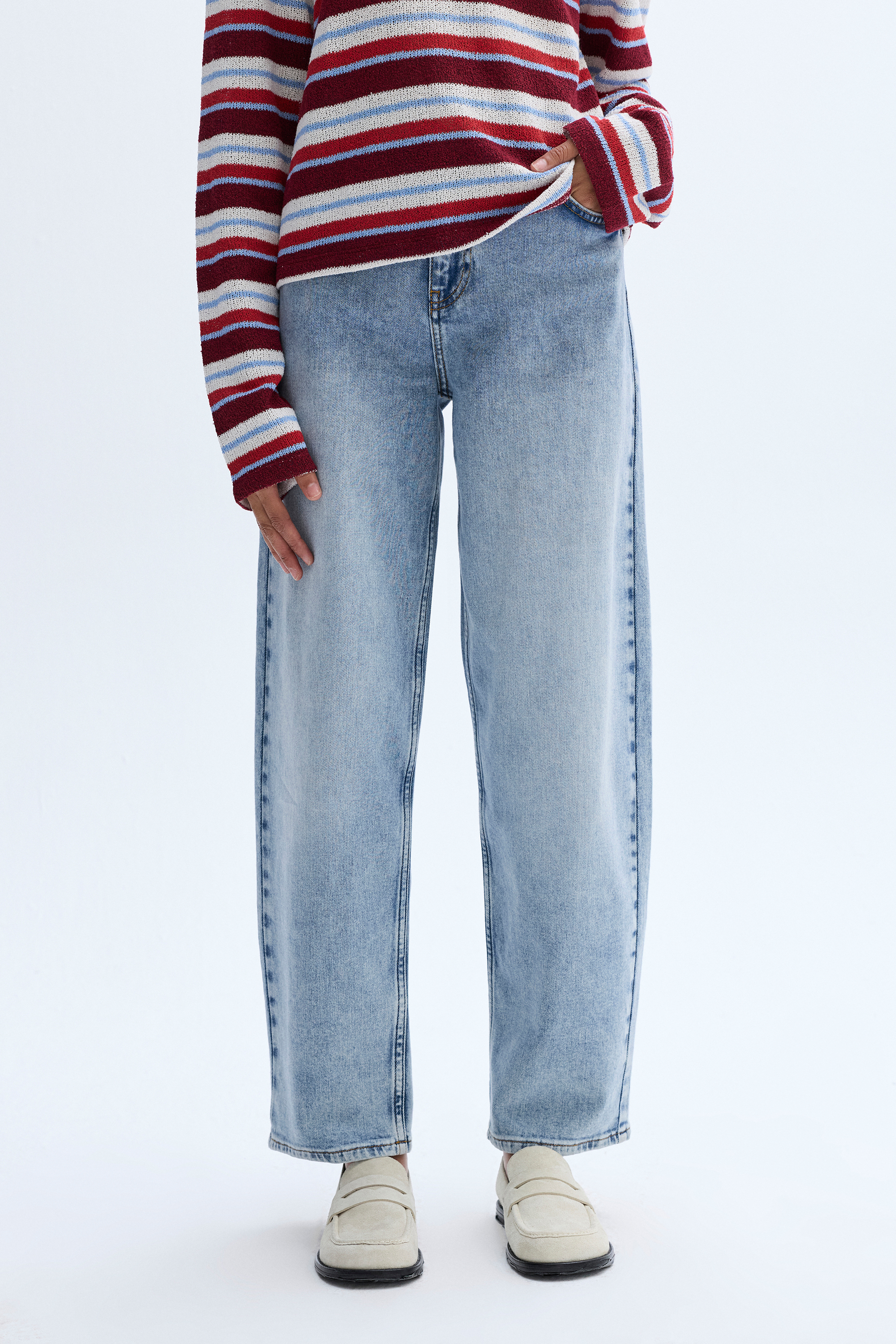 RELAX FIT JEAN PANTOLON