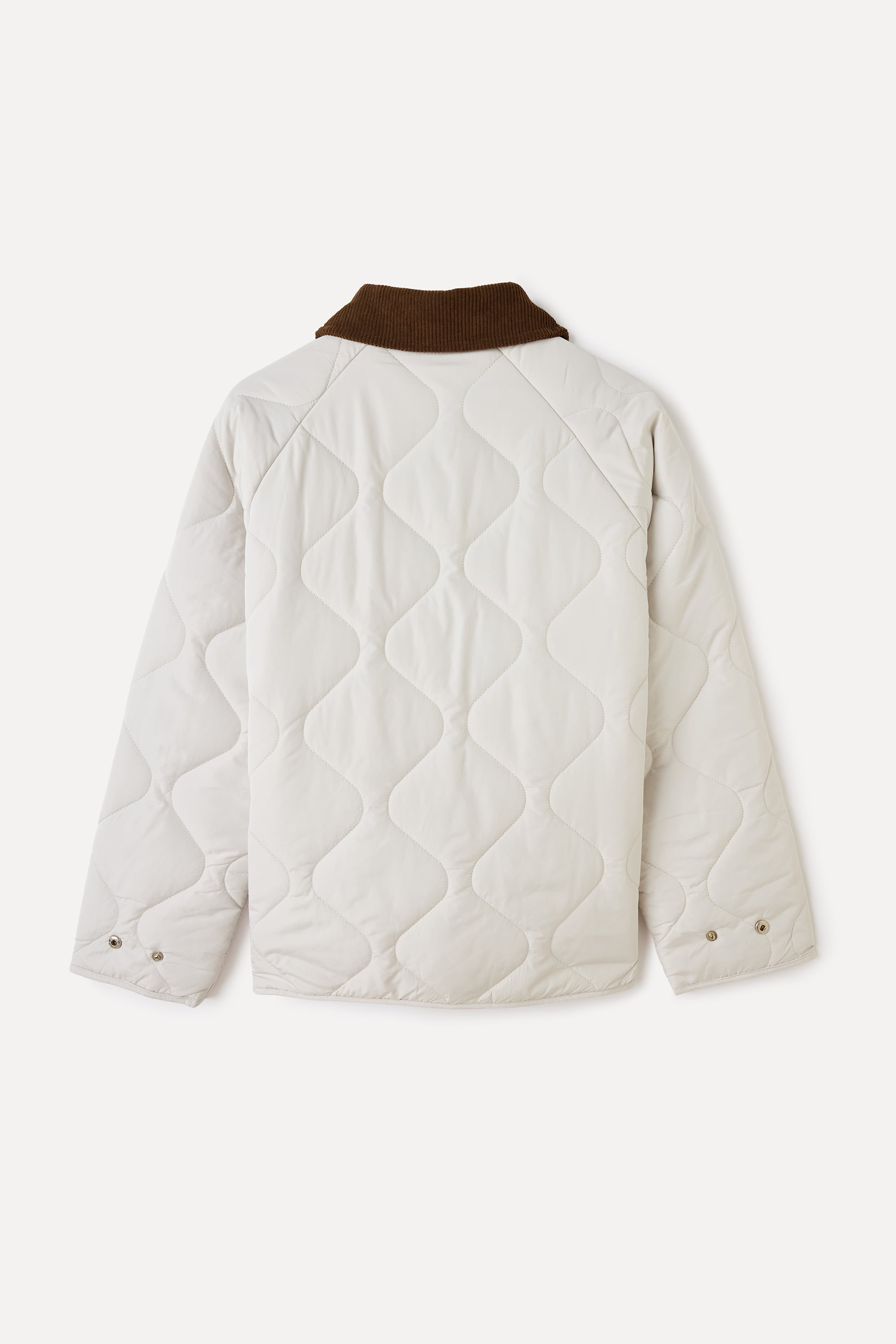 KADİFE YAKA KAPİTONELİ MONT CEKET