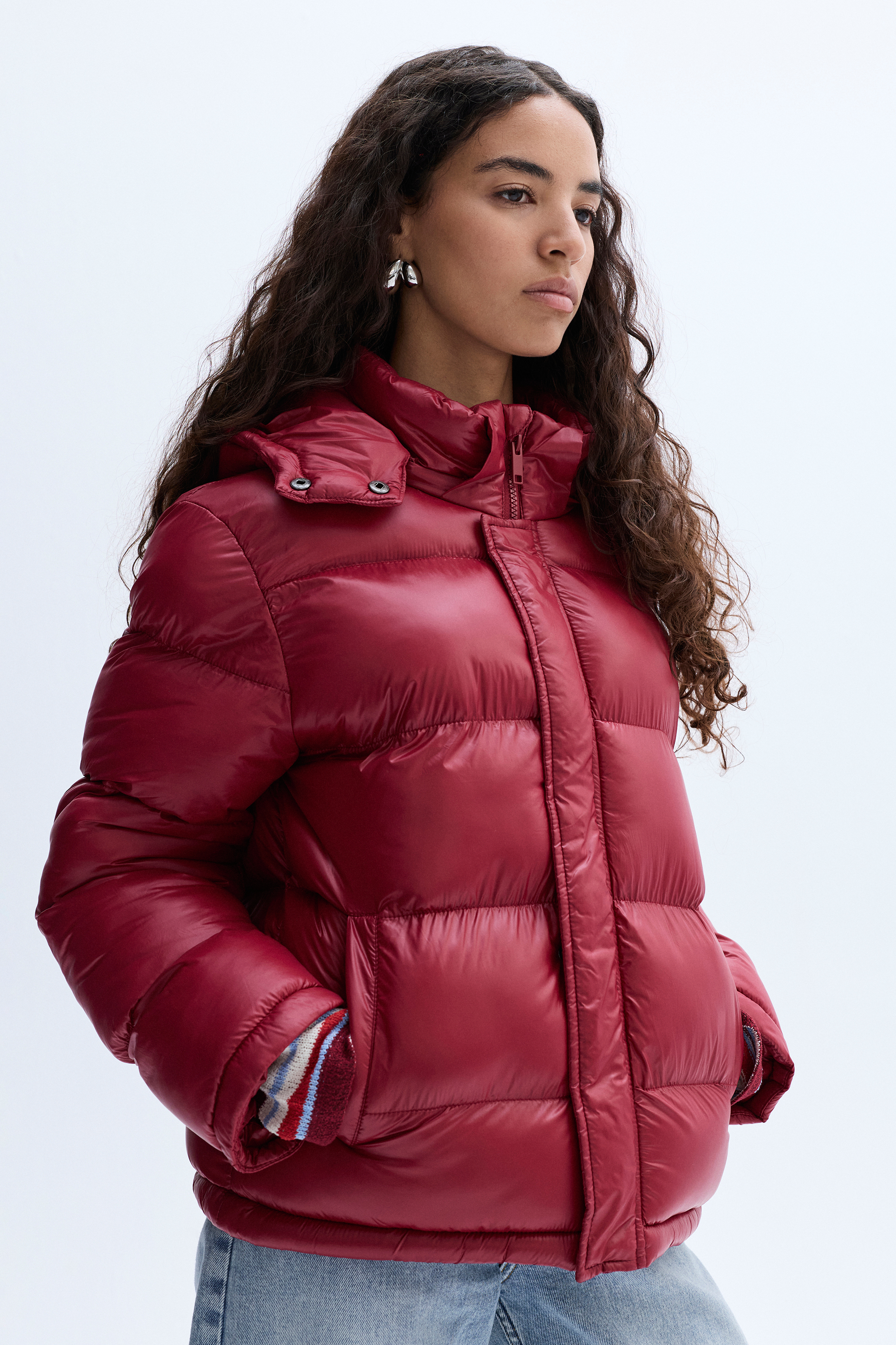 KAPÜŞONLU ŞİŞME MONT