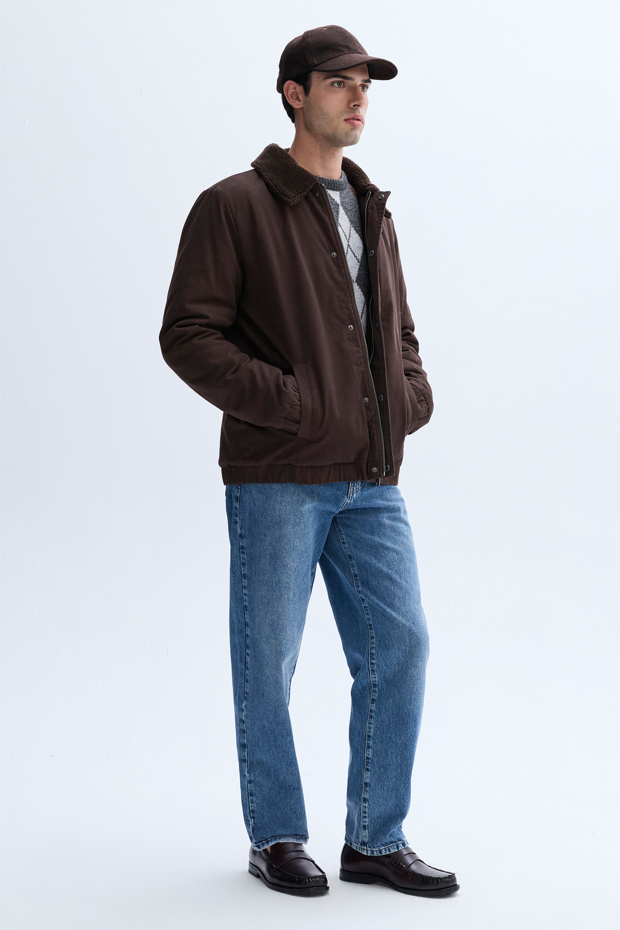 PELÜŞ YAKA MONT CEKET