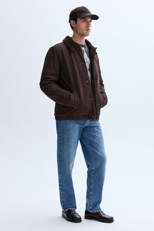 PELÜŞ YAKA MONT CEKET