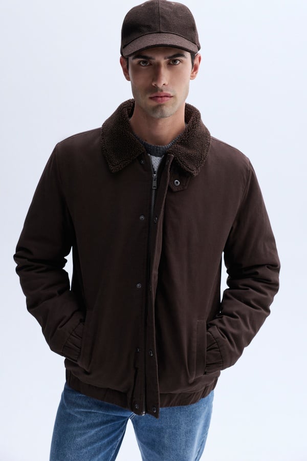 PELÜŞ YAKA MONT CEKET