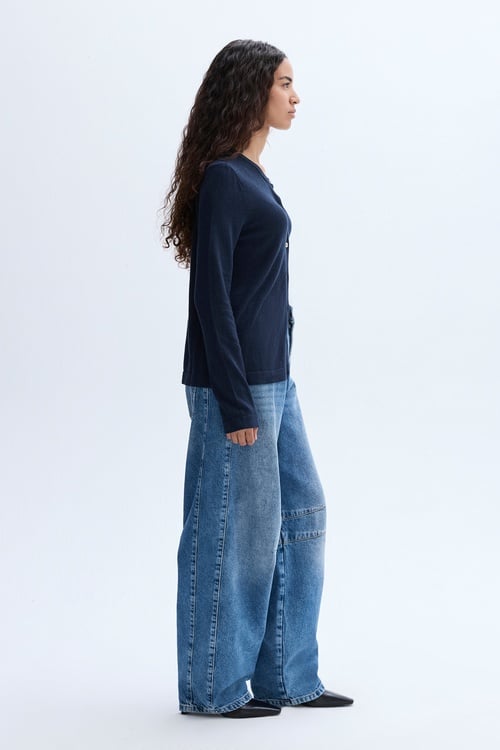 BİSİKLET YAKA TRİKO HIRKA