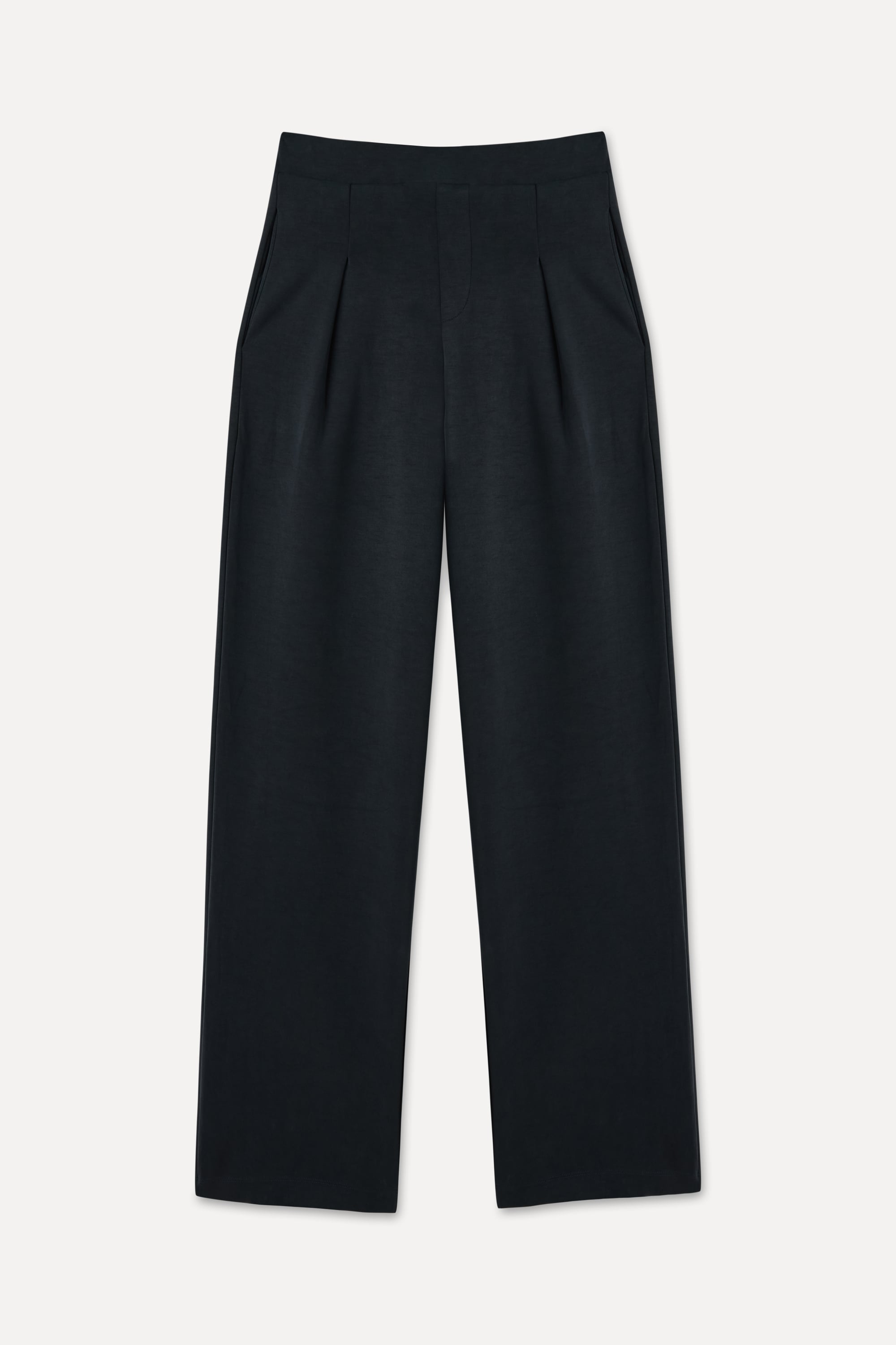 MODAL KARIŞIMLI WIDE LEG BELİ LASTİKLİ PANTOLON