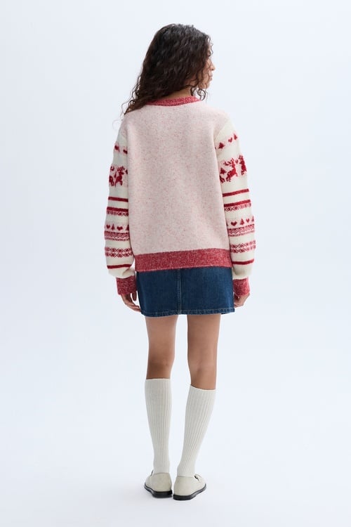 KEMER DETAYLI MİNİ JEAN ETEK