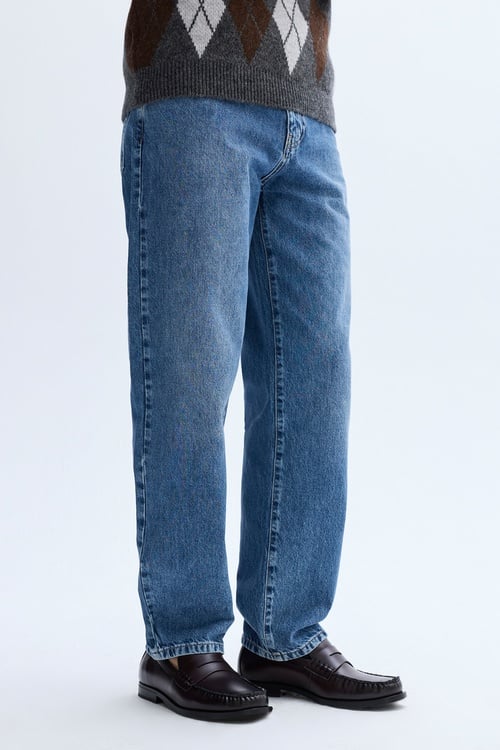 LOOSE FIT JEAN PANTOLON