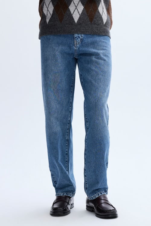 LOOSE FIT JEAN PANTOLON