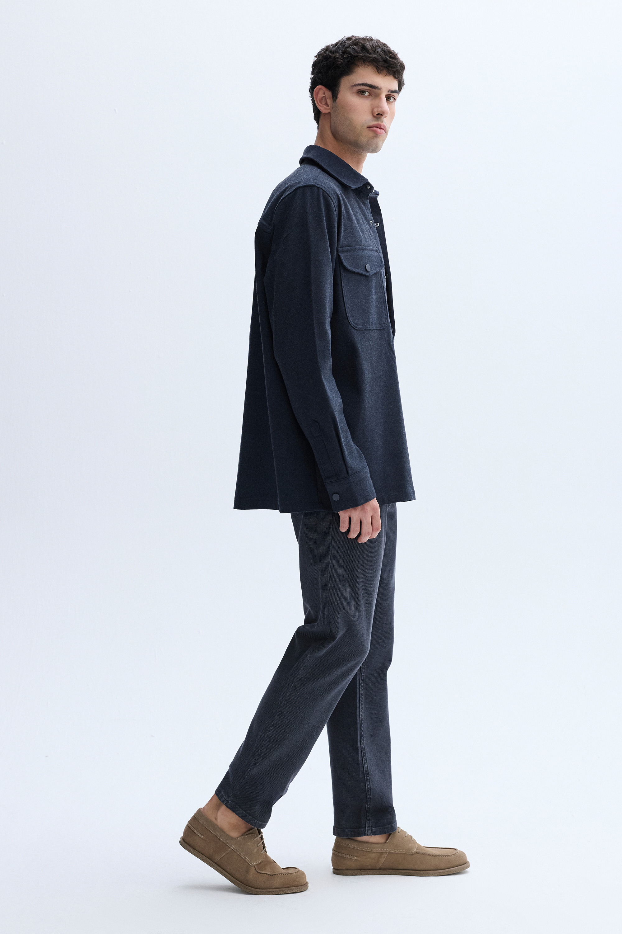 REGULAR FIT ÇİFT CEPLİ CASUAL GÖMLEK