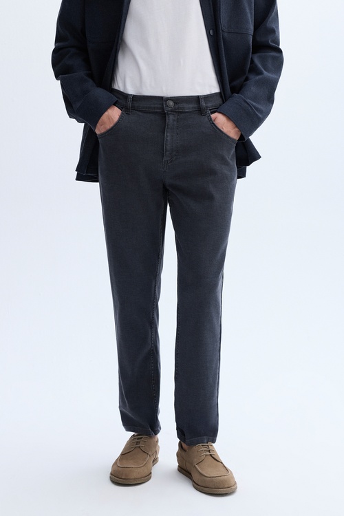 SLIM STRAIGHT FIT PANTOLON