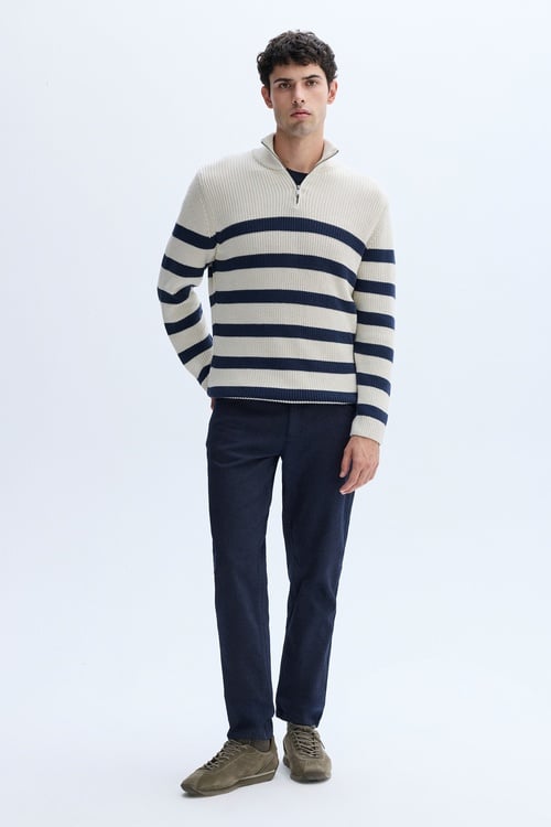 SLIM STRAIGHT FIT PANTOLON