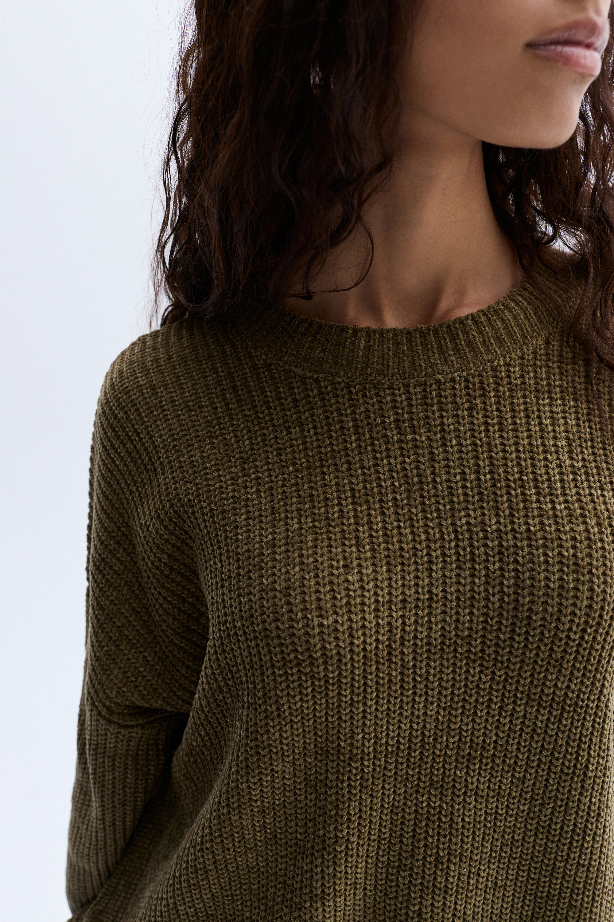 BİSİKLET YAKA KAZAK