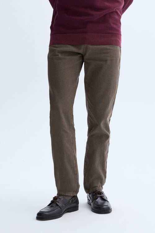 SLIM STRAIGHT FIT PANTOLON