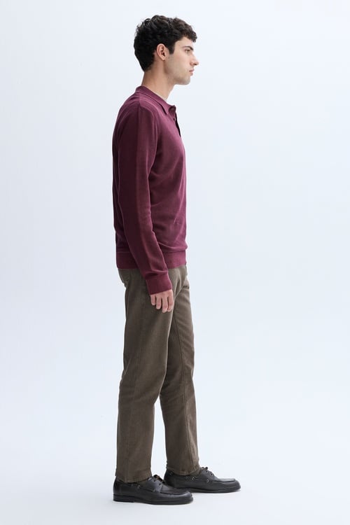 SLIM STRAIGHT FIT PANTOLON