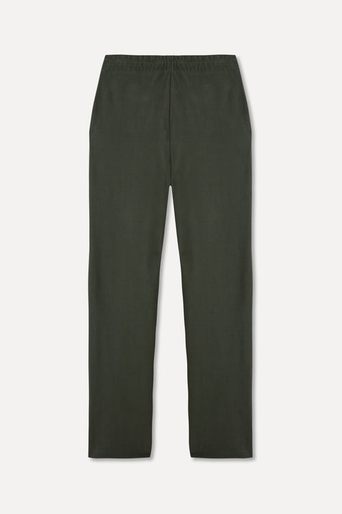 BELİ BAĞLAMALI LOOSE FIT EŞOFMAN ALTI