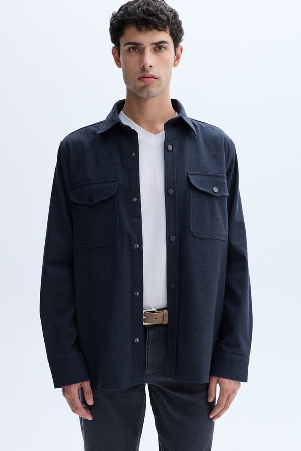 REGULAR FIT ÇİFT CEPLİ CASUAL GÖMLEK