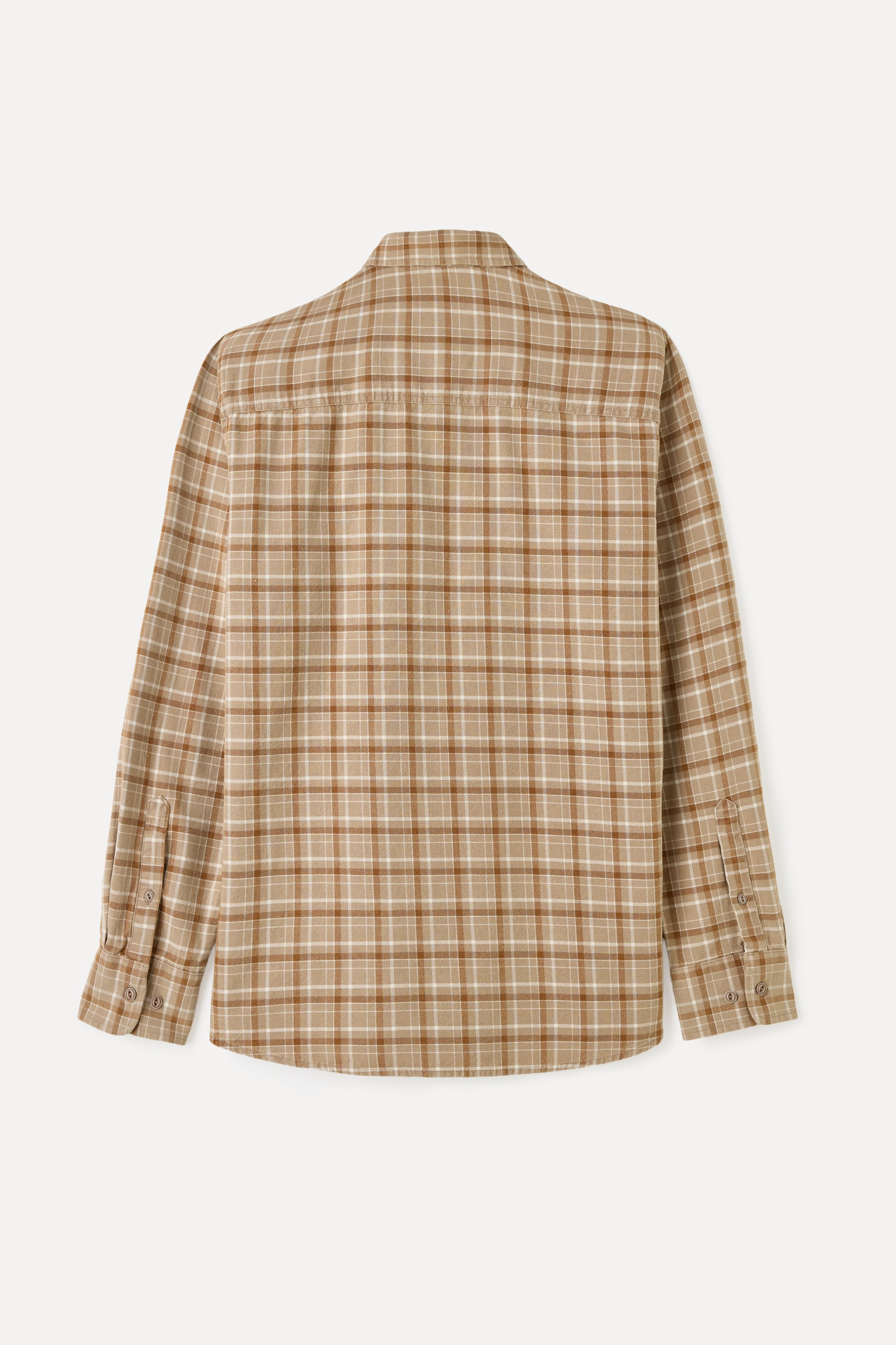 REGULAR FIT UZUN KOLLU EKOSELİ GÖMLEK