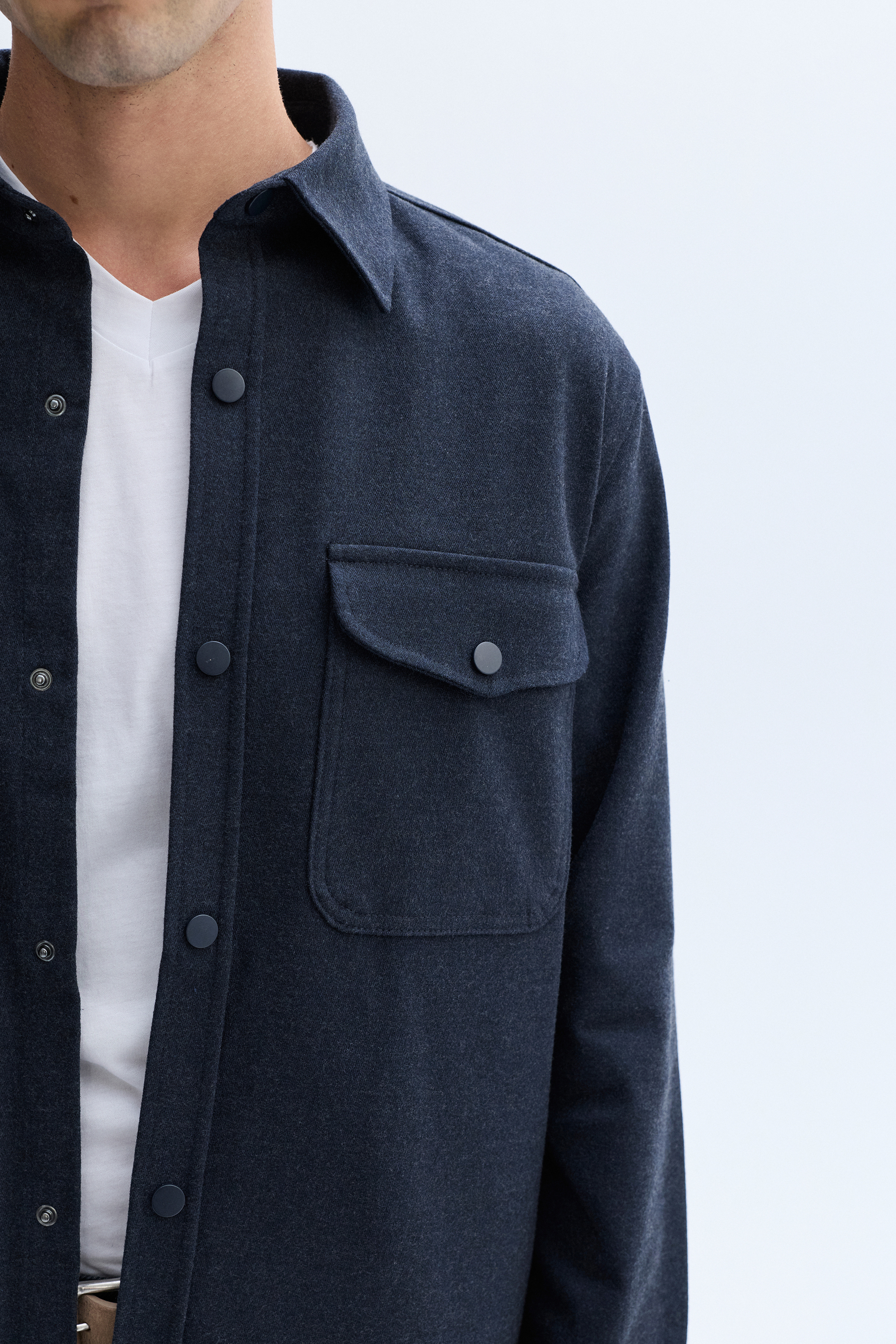 REGULAR FIT ÇİFT CEPLİ CASUAL GÖMLEK