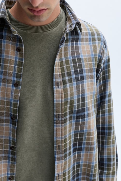  EKOSELİ REGULAR FIT UZUN KOLLU GÖMLEK