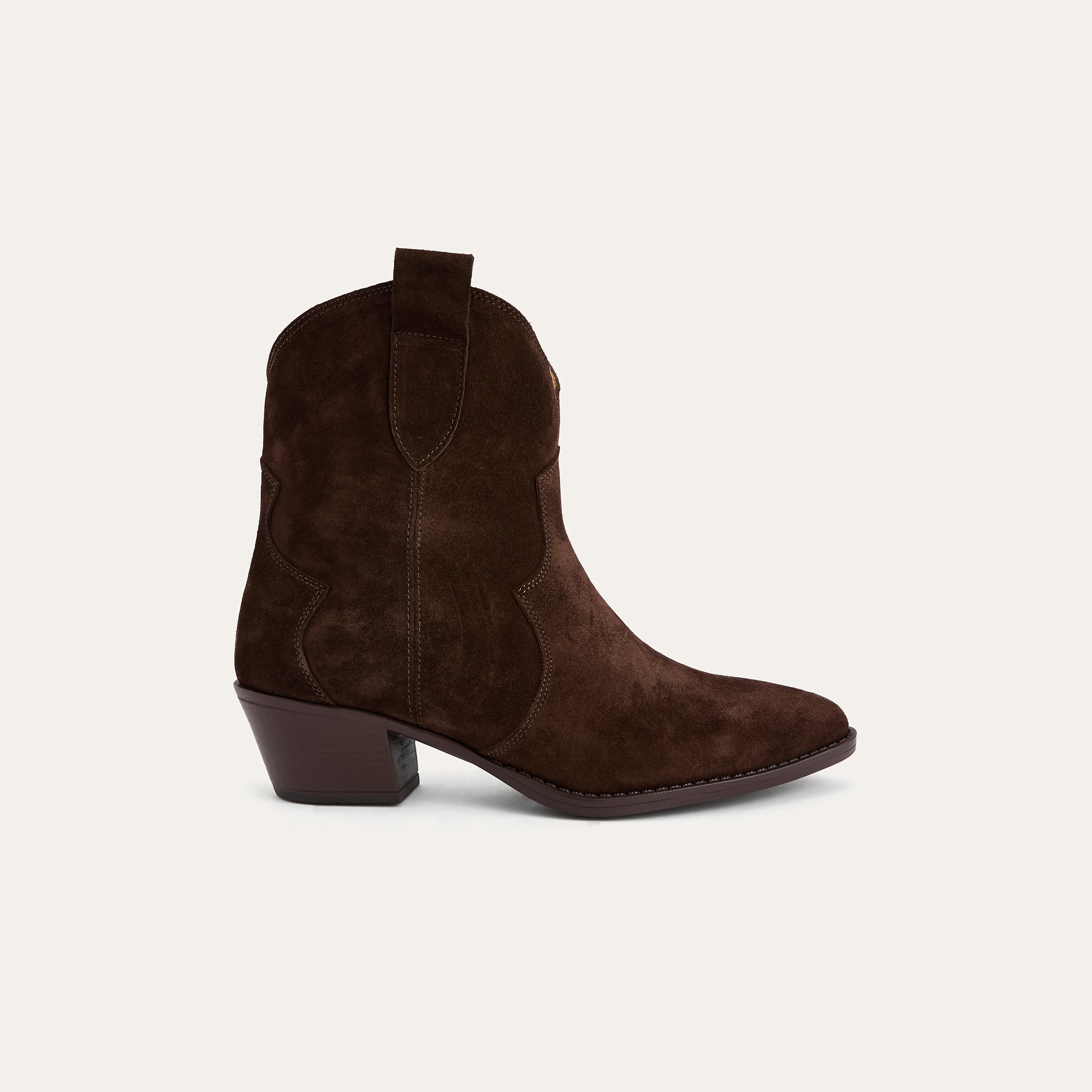 HAKİKİ DERİ SÜET DOKULU KOVBOY BOT