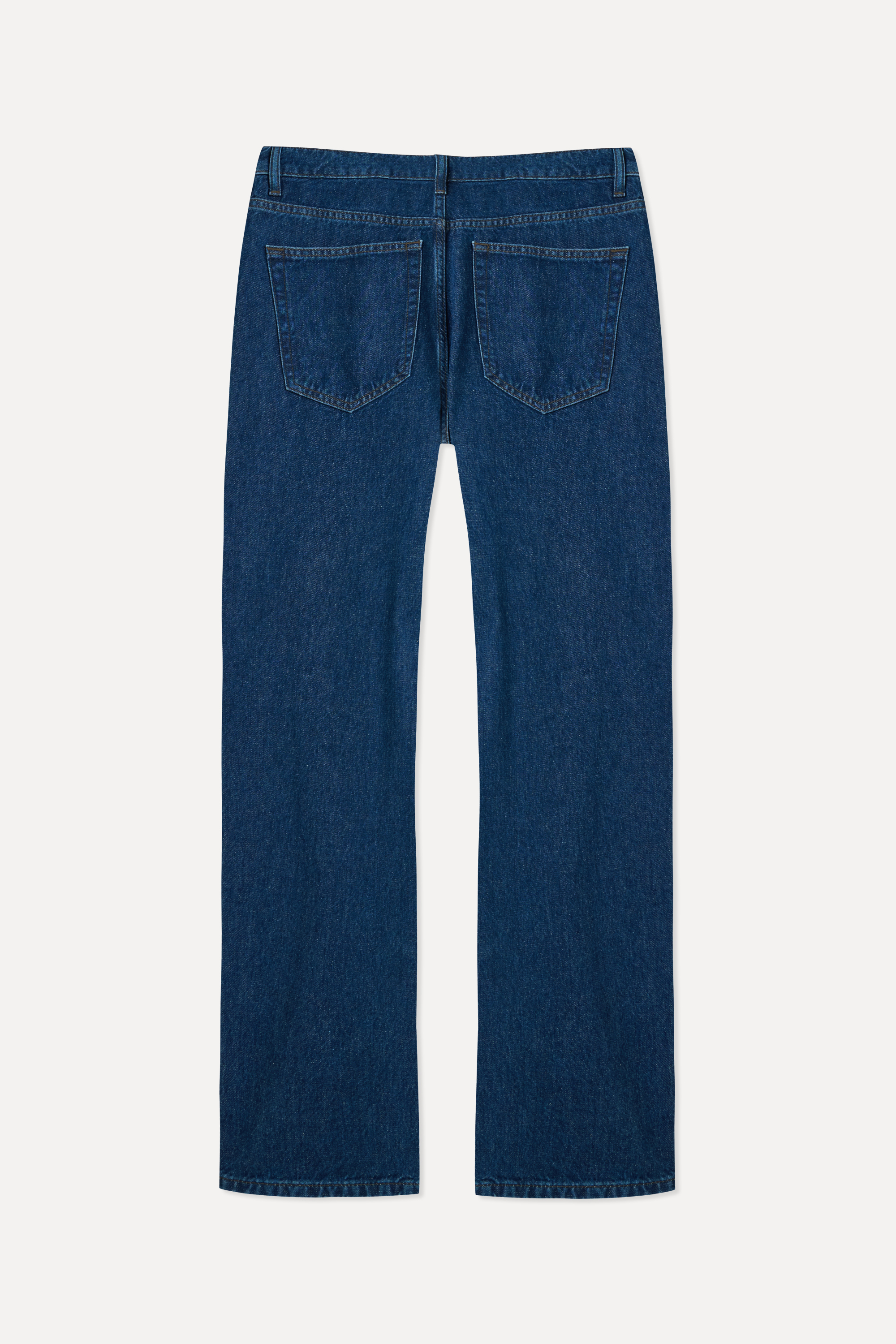 Erkek Koyu İndigo Loose Fit Jean Pantolon