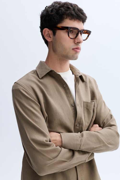 REGULAR FIT UZUN KOLLU GÖMLEK