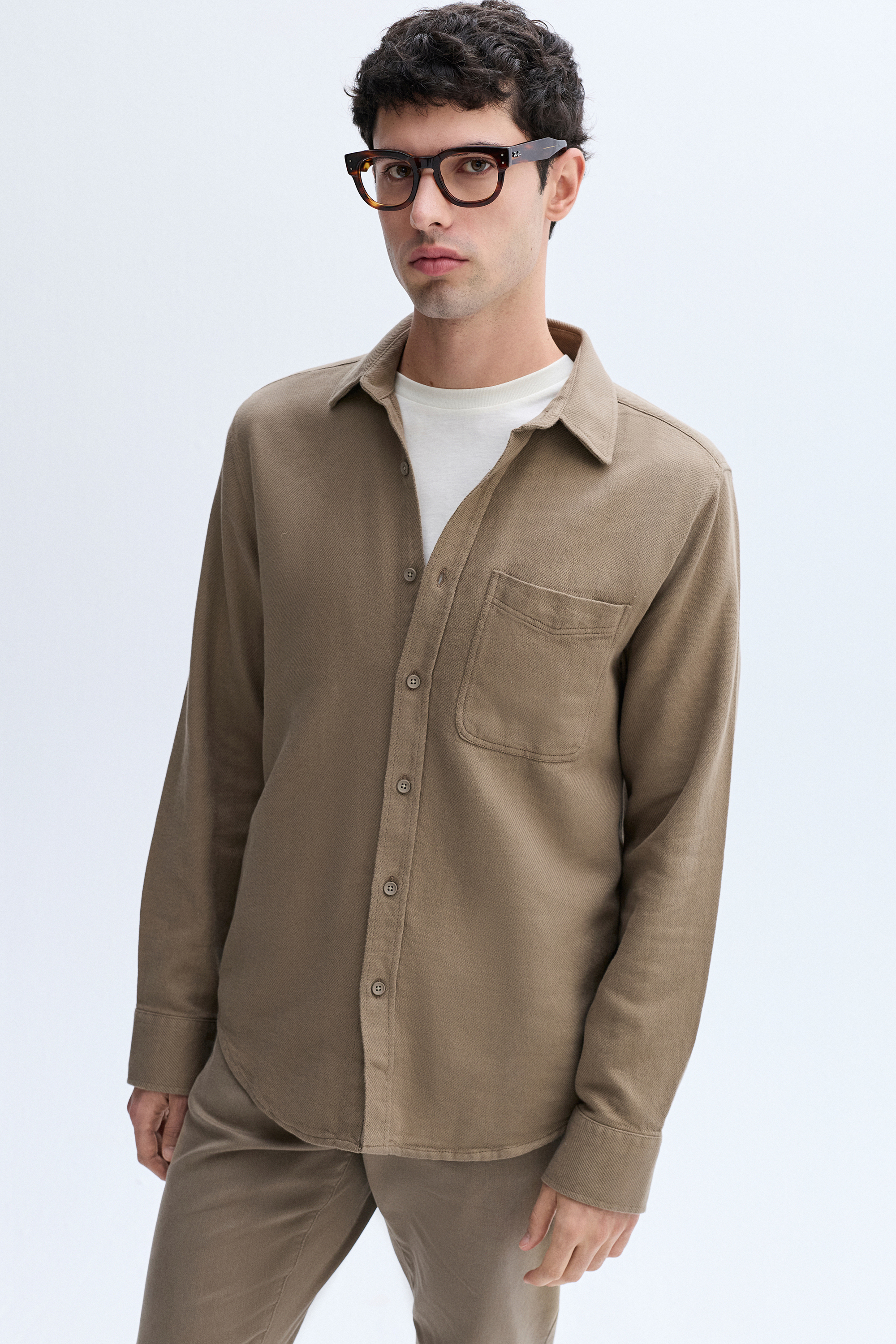 REGULAR FIT UZUN KOLLU GÖMLEK