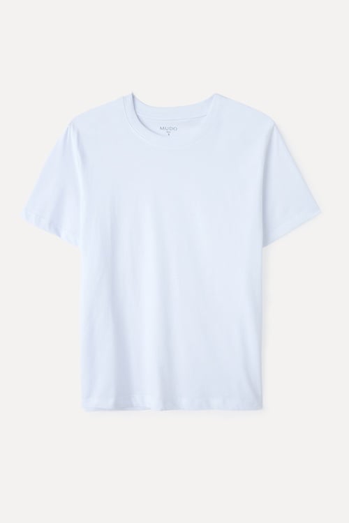 RELAX FIT BİSİKLET YAKA T-SHIRT