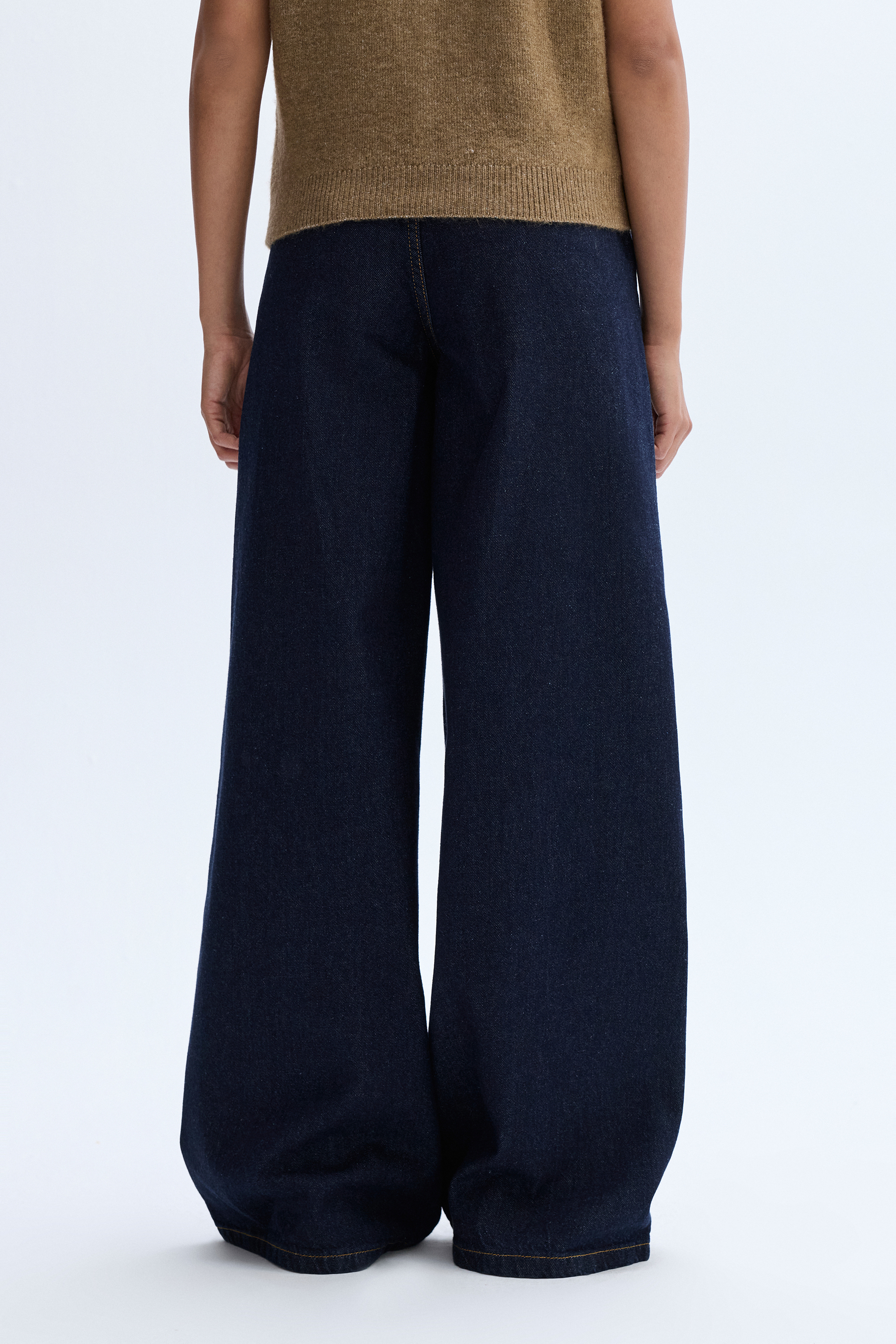 WIDE LEG JEAN PANTOLON