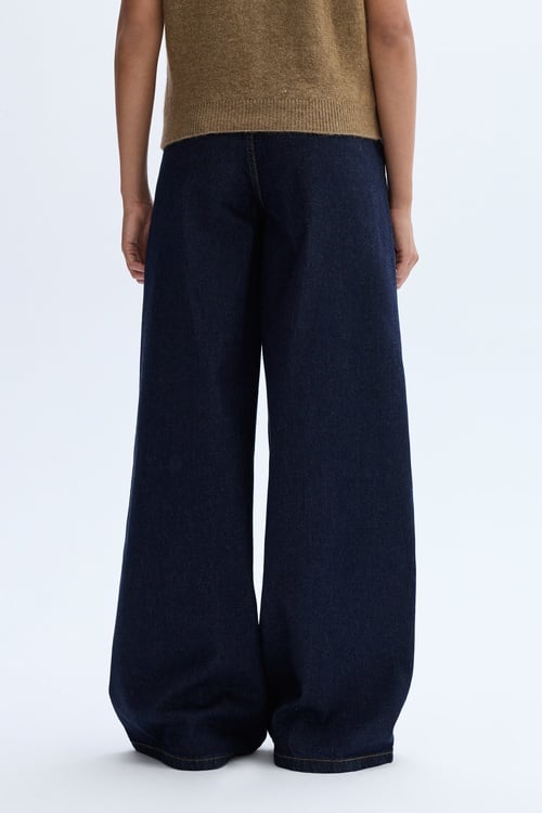 WIDE LEG JEAN PANTOLON