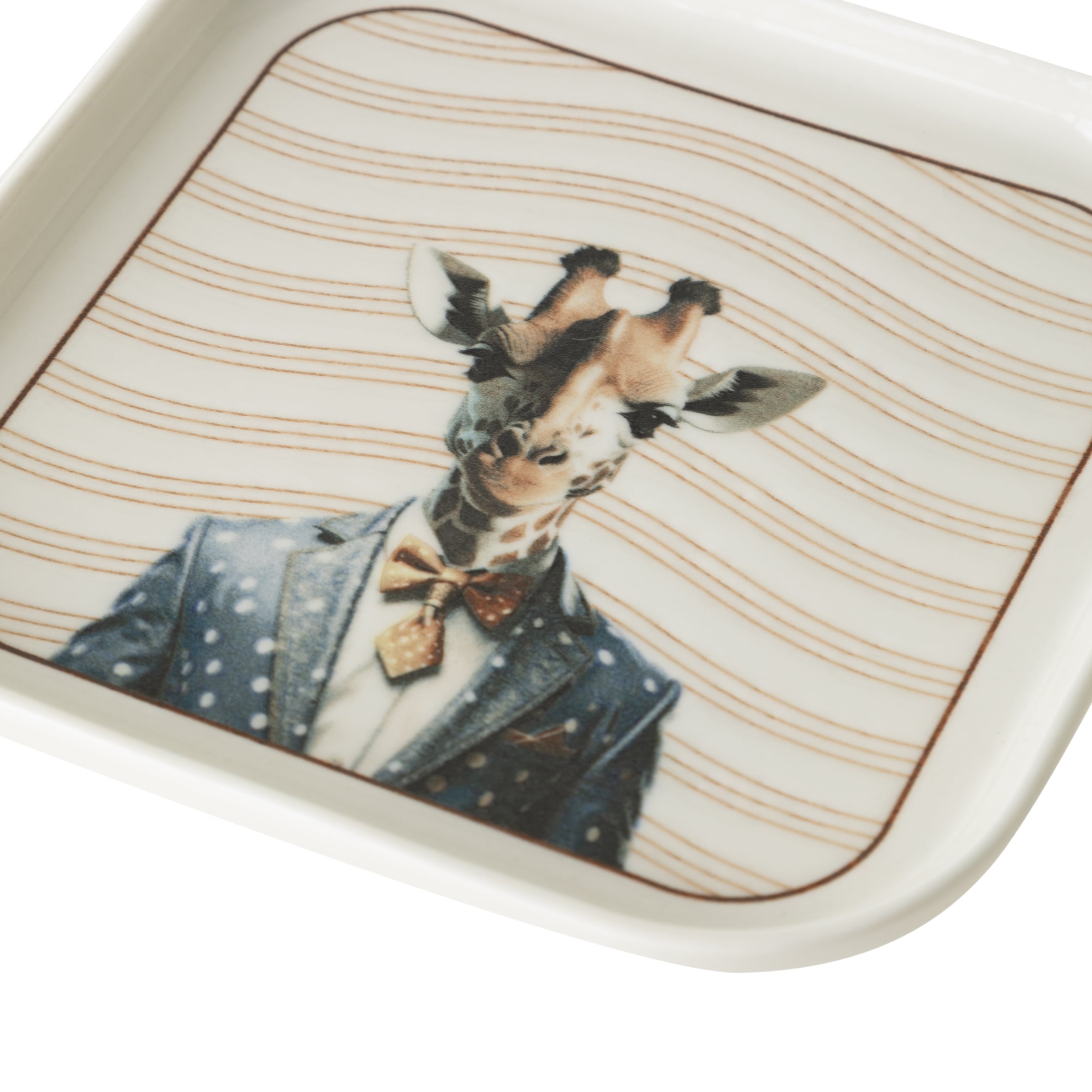 ICONIC KARE TABAK 17CM-GIRAFFE