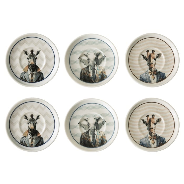 ICONIC ÇAY TABAĞI SETİ-6LI