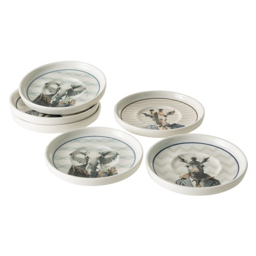  ICONIC ÇAY TABAĞI SETİ-6LI