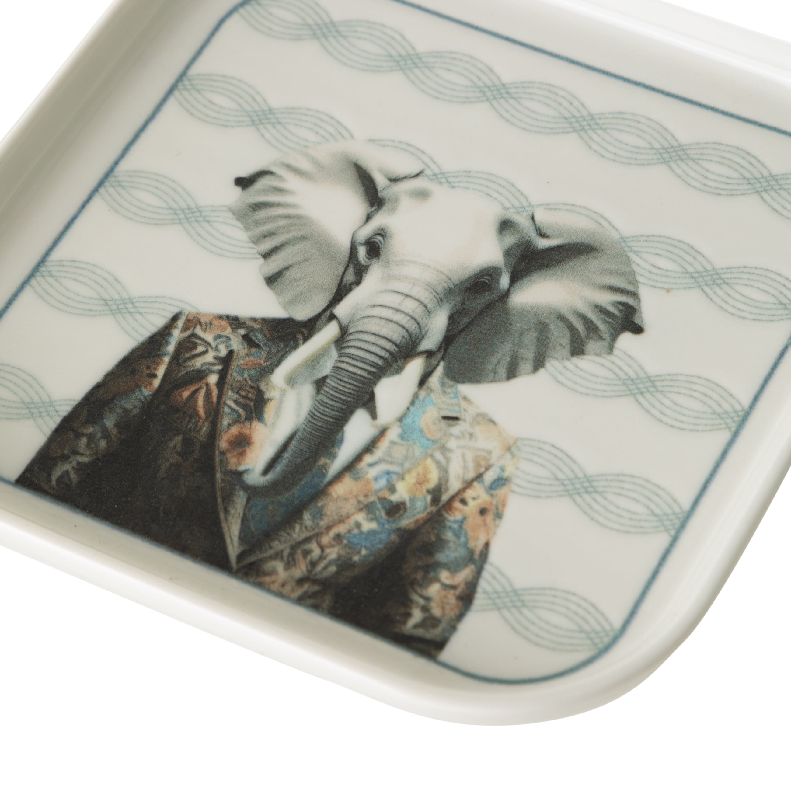 ICONIC KARE TABAK 17CM-ELEPHANT