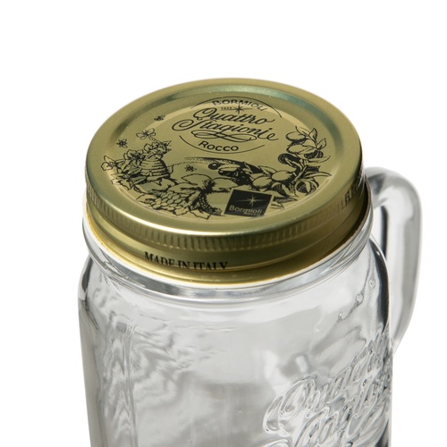  BORMIOLI ROCCO QUATTRO KAPAKLI KUPA GOLD