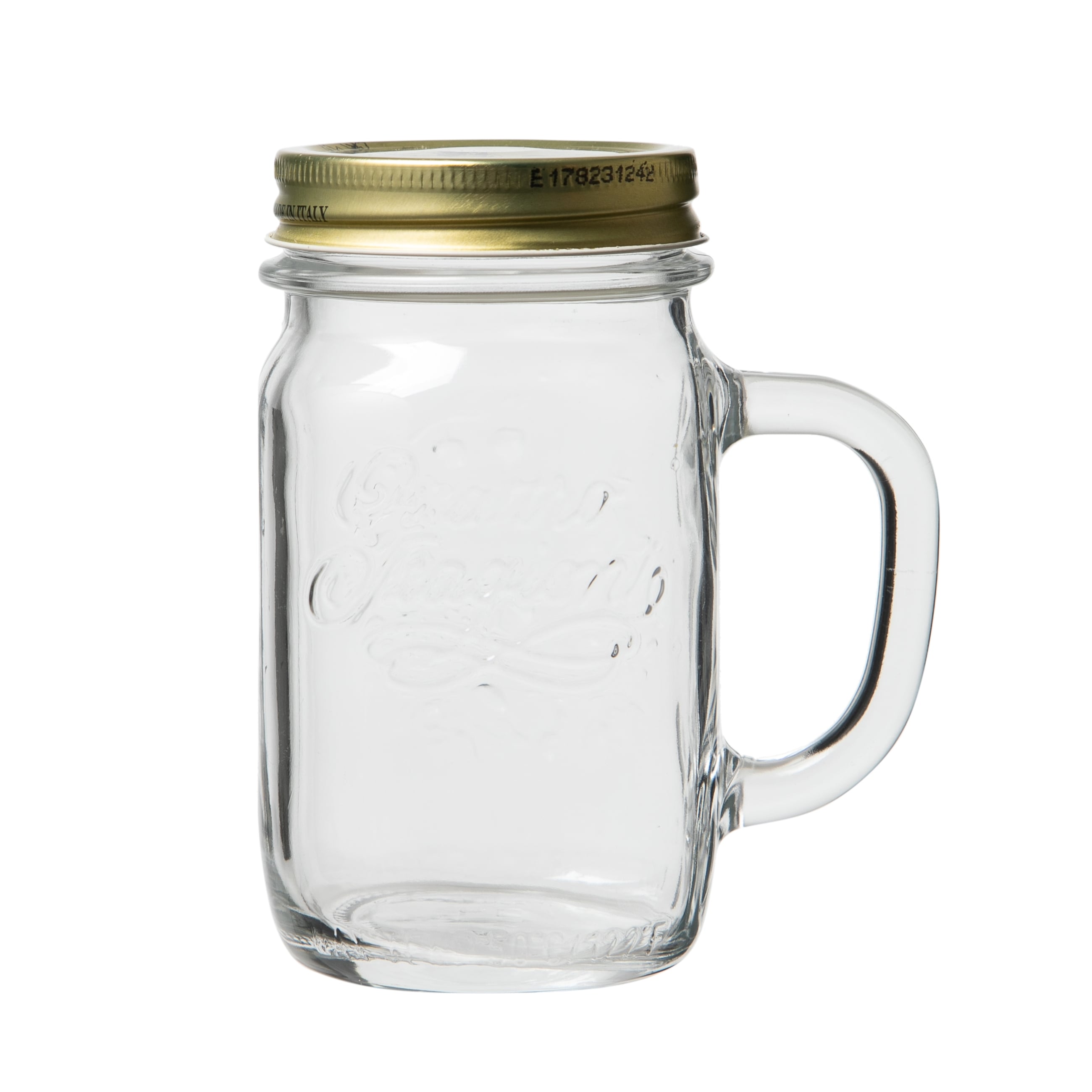 BORMIOLI ROCCO QUATTRO KAPAKLI KUPA GOLD