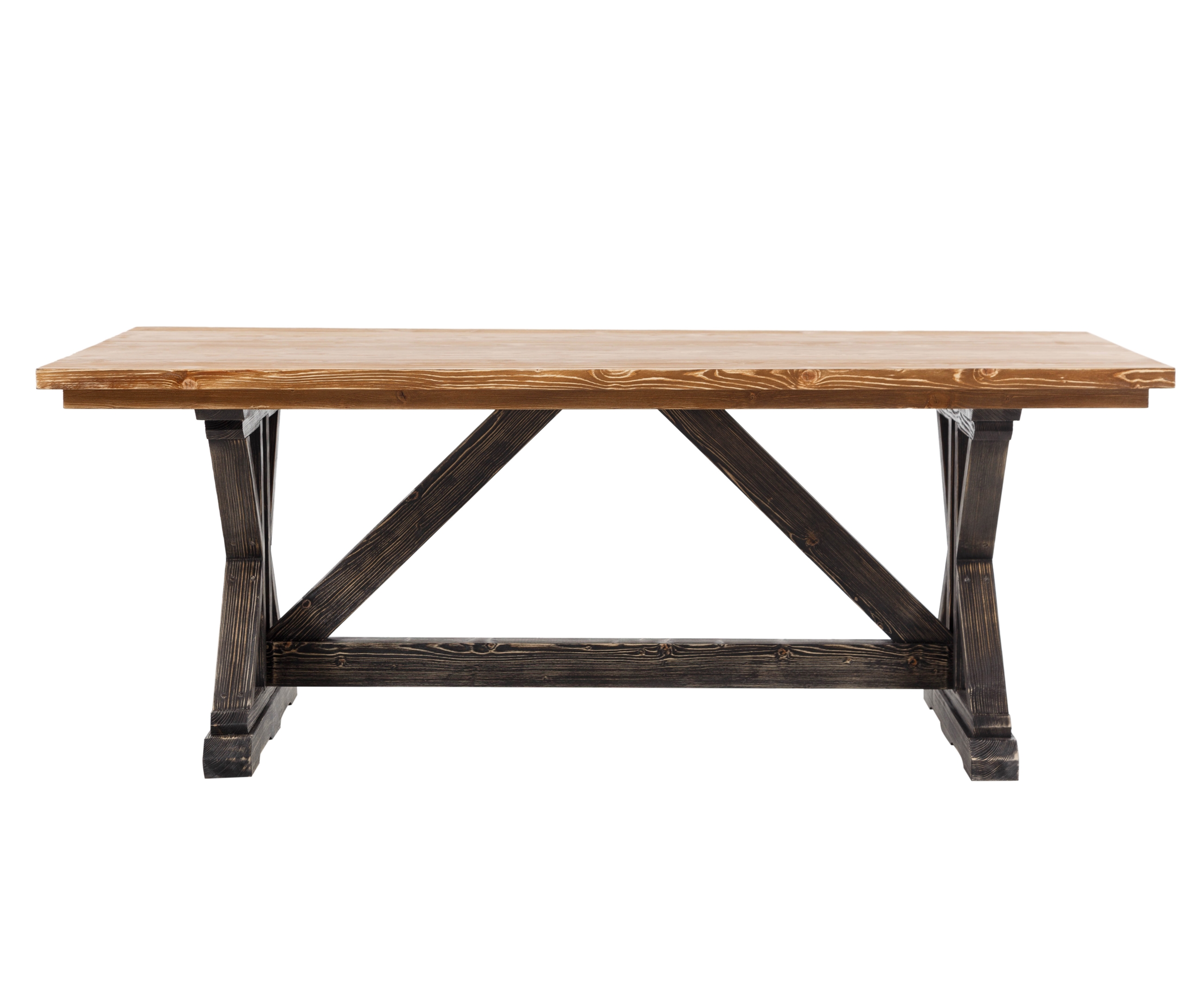 SIMONE MASİF AHŞAP YEMEK MASASI LADİN 197X94