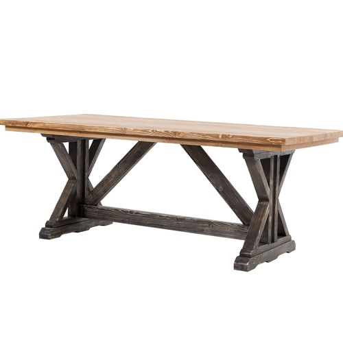  SIMONE MASİF AHŞAP YEMEK MASASI LADİN 197X94