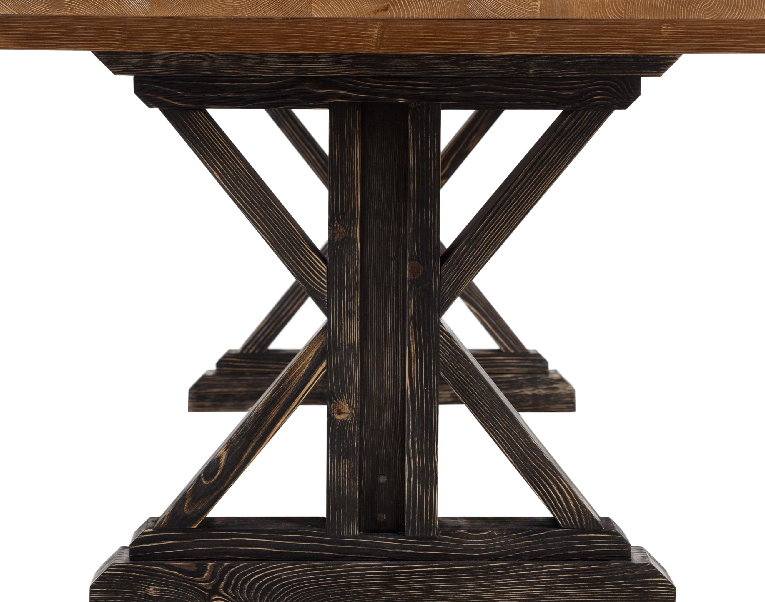 SIMONE MASİF AHŞAP YEMEK MASASI LADİN 197X94