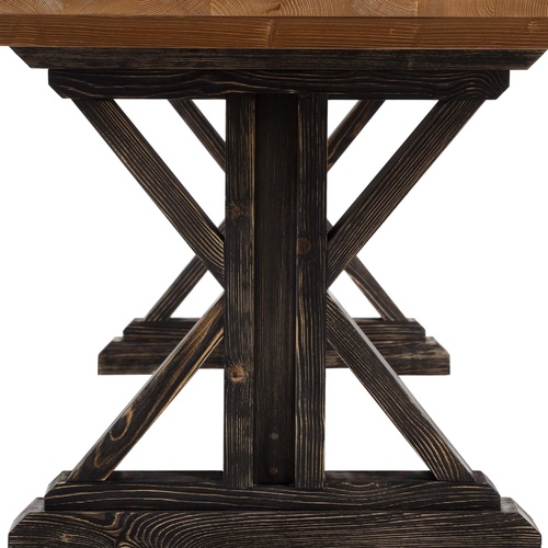  SIMONE MASİF AHŞAP YEMEK MASASI LADİN 197X94